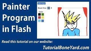 Flash Programming Tutorial - Paint Program