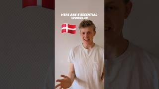 Learn 5 Essential Danish Words  #shorts #danish #language #denmark