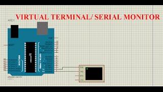 Arduino tutorial: Serial monitor/ virtual terminal on proteus