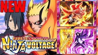 NXB! НОВЫЙ НАРУТО БАРИОН!  5th Anniversary 1 RAUND ► Naruto x Boruto Ninja Voltage