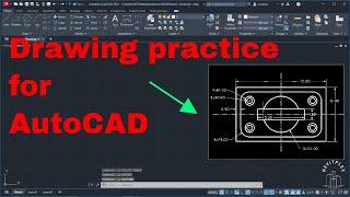 3rd Drawing | Autocad drawing for practice