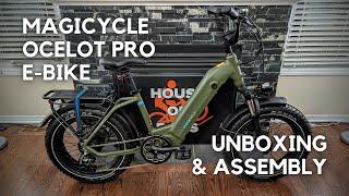 Magicycle Ocelot Pro E-Bike  Unboxing & Assembly