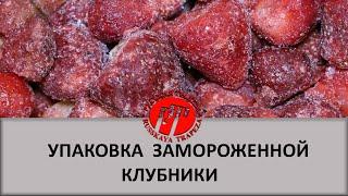 Комплекс оборудования для фасовки и упаковки замороженной клубники