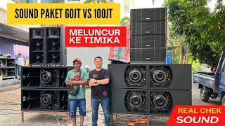 Paket Sound 60jt VS 100jt // LINE ARRAY VS GC BALAP // Meluncur ke TIMIKA // 2023