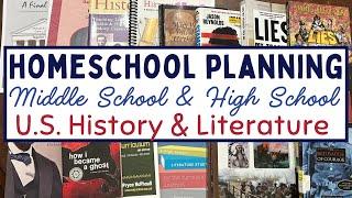 Homeschool Planning for Middle & High School | US History & Literature | Secular Homeschool