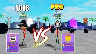 YOUTUBER NOOB COM 2 PETS BUGADO VS YOUTUBER PRO COM 1 PET BUGADO KKKKK (MUSCLE LEGENDS) ROBLOX