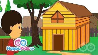 This Is The House That Jack Built | Nursery Rhymes | Happy Kids | Pattie and Pixie Show