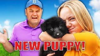 Surprising Dad With A $2000 Puppy! (Bad Idea!)