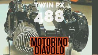 vespa Twin-PX 488cc by MOTORINO DIAVOLO | 2x M244 quattrini | 2 engines | FMP-Solid PASSion |