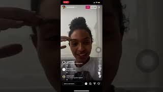 Yara shahidi Ig Live 4/23/22