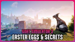 GOAT SIMULATOR 3 - Easter Eggs, Secrets & Details