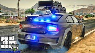 Playing GTA 5 As A POLICE OFFICER| GTA 5 Lspdfr Mod| Live