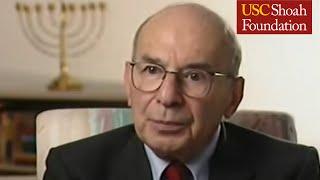 Holocaust Survivor H. Henry Sinason Testimony | USC Shoah Foundation