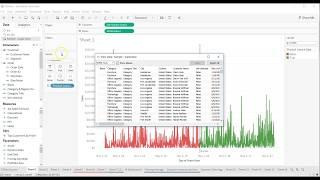 Tableau Tutorial 87 - How to View dataset and export in excel