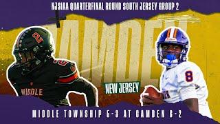 Middle Township (5-3) at Camden (6-2) - Quarterfinal Round