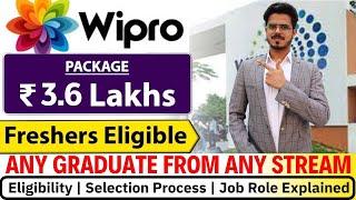 Wipro Hiring For Freshers | Latest Job Vacancy 2024 | Salary: 35,000 | Apply Online | Full Process