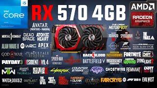 RX 570 4GB Test in 50 Games in 2024