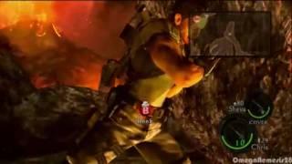 Resident Evil 5 - Chris Redfield vs. Boulder