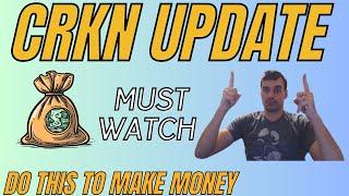 If You Bought $CRKN Definitely Watch This Video! Analysis Without Pumping!