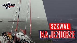 Szkwał na Jez. Zegrzyńskim 4.10.2020