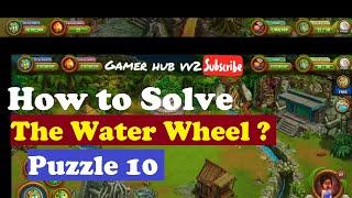 How to Solve Puzzle 10 The Water Wheel Chapter 1 : Virtual Villagers Origins 2 VV2