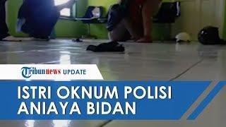 Viral Video Istri Oknum Polisi Aniaya Bidan Desa di Tempat Kerja: Hubungan Kau Apa dengan Suamiku