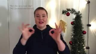 Tutorial Last Christmas in Gebärdensprache