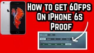 HOW TO GET EXTREME 60 FPS IN IPHONE 6s,6,6splus, 7, 7plus | CONFIG | NO JAILBREAK | 2021 METHOD