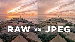 RAW vs JPEG - Why it MATTERS!