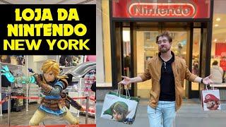 TOUR na LOJA NINTENDO de New York + TUDO que COMPREI