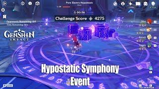 Genshin Impact - Hypostatic Symphony Event Day 1 Gameplay  - Full 4275 Score