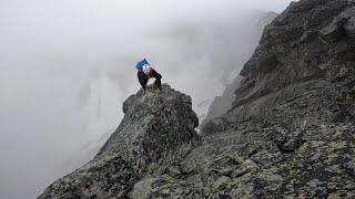 Čierny štít (2434 m.n.m.) cez Jakubové spádiky