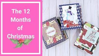 Christmas Countdown Advent Calendar Books - Christmas Crafting Challenge - Project Share