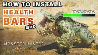 How to install Monster Health Bars and DPS Counter Mod ► Monster Hunter Wilds