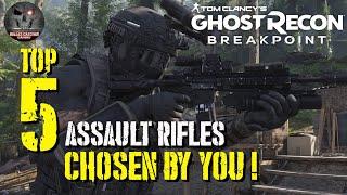 Ghost Recon Breakpoint - Top 5 ASR's - CHOSEN BY YOU