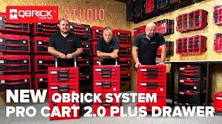 QS PRO Cart 2.0 Plus with drawers - introduction to the new product - QBRICK STUDIO - Episode 174.