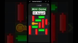 Hamster Kombat Mini Game Today 10 August Puzzle Solved10 August Mini GameHamster Mini Game Aug 10