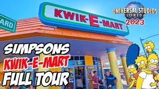 Kwick-E-Mart Store Walkthrough in Springfield at Universal Studios Florida (Jan 2023) [4K]
