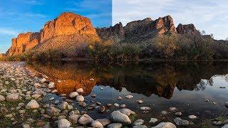 How To Mimic A Circular Polarizer In Photoshop and Lightroom