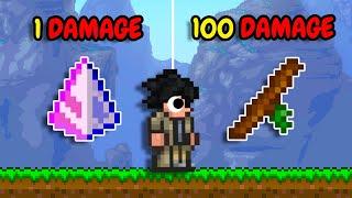 Terraria, But ALL Magic Weapons Deal RANDOM Damage...