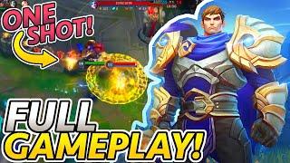 Wild Rift Garen does so much TRUE DAMAGE! (Full Gameplay, English Commentary) | LOL: Wild Rift