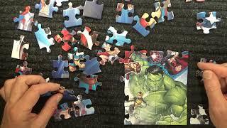 ASMR - Whispering While Solving a Jigsaw - Quiet Whispering While Doing 2 Jigsaws -Australian Accent