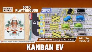 Kanban EV: Solo tutorial & playthrough