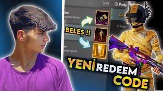 YENİ REDEEM CODE PUBG MOBİLE 2024 MUMYA SETİ VEREN AKTİF REDEEM KODLAR | PUBG MOBILE