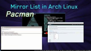 Arch Linux Mirror List pacman cache update