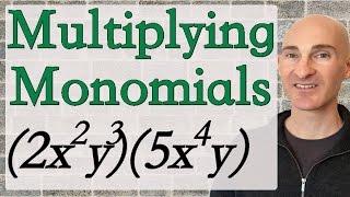 Multiplying Monomials