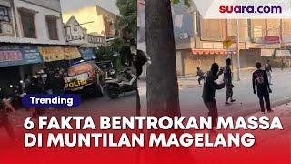 6 Fakta Bentrokan Massa di Muntilan Magelang, Motor Dibakar hingga Kemacetan Meluas ke Jogja