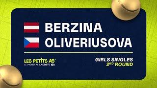 Les Petits As 2023 | Girls Singles 2R | Keisija Berzina vs Sara Oliveriusova