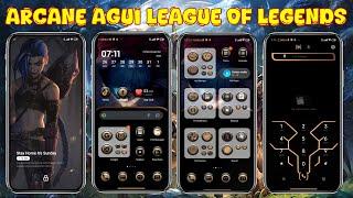 Tema Xiaomi Hero Arcane AGUi League of Legends Tema Transparan MIUI theme for Xiaomi