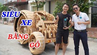 Chàng thợ mộc 9x chế tạo những siêu xe bằng gỗ khiến cả thế giới kinh ngạc - ĐỘC LẠ BÌNH DƯƠNG